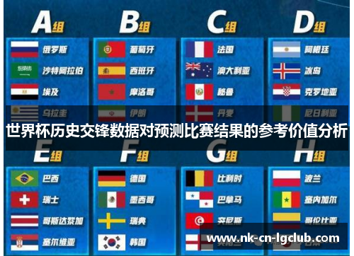 世界杯历史交锋数据对预测比赛结果的参考价值分析